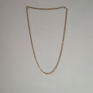 Monet Vintage 80s Rope Chain Necklace